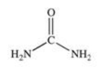 Urea,shown below,is an isomer of ammonium cyanate,NH<sub>4</sub>OCN.  