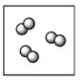 <strong>Which diagram represents a mixture? Note: different colored circles represent atoms of different elements.</strong> A)  B)  C)  D)  <div style=padding-top: 35px> 
