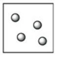 <strong>Which diagram represents a mixture? Note: different colored circles represent atoms of different elements.</strong> A)  B)  C)  D)  <div style=padding-top: 35px> 