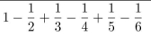 Use a summation symbol to rewrite the following:
