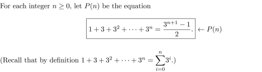 (a) Is P(0) true? Justify your answer. (c) Finish the proof started in (b) above.