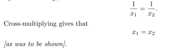 a. Proof that g is one-to-one: Suppose x1 and x2 are any nonzero real numbers and g(x1) = g(x2). [We must show that x1 = x2.] By deﬁnition of g,   Proof that g is onto: Let y be any nonzero real number. [We must show that there is a nonzero real number whose image under g is y.]