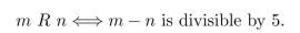 Let R be the relation defined on the set of all integers Z as follows: for all integers m and n, (a) Is R reflexive? Prove or give a counterexample. (b) Is R symmetric? Prove or give a counterexample. (c) Is R transitive? Prove or give a counterexample.