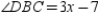 If m , m , and m = 73°, find x.