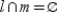 <strong>Given lines and m with , it follows that:</strong> A) B) C) D) None of These
