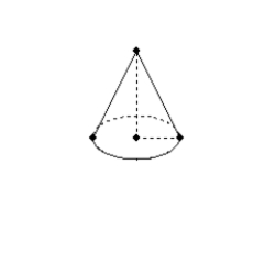 <strong> A right circular cone has a diameter for its base of length 16 inches and an altitude of 15 inches. Use to find the exact lateral area of the cone.</strong> A) B) C) D) None of These