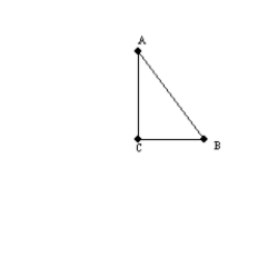 Where m = 90°, the solid of revolution determined by revolving right triangle about leg is a right circular cone.
