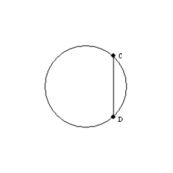 -For the segment shown, let the center of the circle be point O. If the area of the related sector bounded by and and arc is 45 while the area of is 28 , find the area of the segment bounded by and .