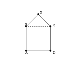 -If the area of quadrilateral ABCD is 27 and the area of is 11 , find the area of pentagon ABXCD.
