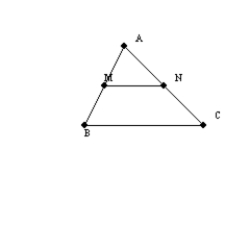 -In , RT = 12, ST = 14, and RS = 16. Where M is the midpoint of and N is the midpoint of , find the perimeter of .