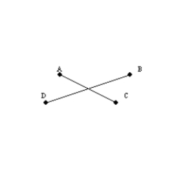 -The diagonals of a quadrilateral ABCD are shown. If and bisect each other, what type of quadrilateral is ABCD? Be as specific as possible.
