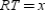 -In isosceles triangle RST, . If , , and the perimeter of is 36, find the value of x.