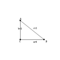 -In , is a right angle. If a = 5 and c = 13, find sin B (also known as sin )
