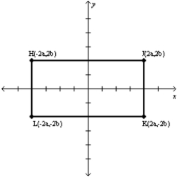 -Using rectangle HJKL as shown, what type of quadrilateral is determined by joining the midpoints of the sides of HJKL in order?