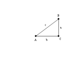 For the right triangle with right , prove that . Note that and are the same and that as shown in ; also, and have the same meaning.