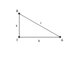 For the right triangle with right , prove that .