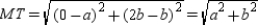 With being horizontal and being vertical, the right angle is at vertex R. Where M is the midpoint of the hypotenuse , we have so that Applying the Distance Formula, we see that the distances from M to the vertices are , , and . That is, and it follows that midpoint of hypotenuse is equidistant from vertices R, S, and T.