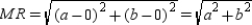 With being horizontal and being vertical, the right angle is at vertex R. Where M is the midpoint of the hypotenuse , we have so that Applying the Distance Formula, we see that the distances from M to the vertices are , , and . That is, and it follows that midpoint of hypotenuse is equidistant from vertices R, S, and T.
