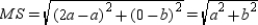 With being horizontal and being vertical, the right angle is at vertex R. Where M is the midpoint of the hypotenuse , we have so that Applying the Distance Formula, we see that the distances from M to the vertices are , , and . That is, and it follows that midpoint of hypotenuse is equidistant from vertices R, S, and T.