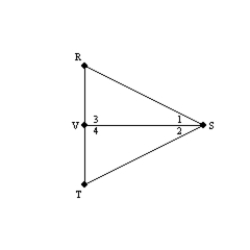 Supply missing statements and missing reasons for the following proof. Given: so that bisects ; also, Prove: S1. so that bisects R1. S2. R2. S3. R3. Given S4. R4. If 2 angles of one triangle are congruent to 2 angles of a second triangle, then the third angles of these triangles are also congruent.