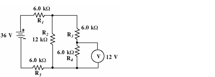 <strong> Figure 7-9 Determine what is wrong in the circuit in Figure 7-9.</strong> A) R3 open B) R4 open C) R1 shorted D) R2 open E) none of the above
