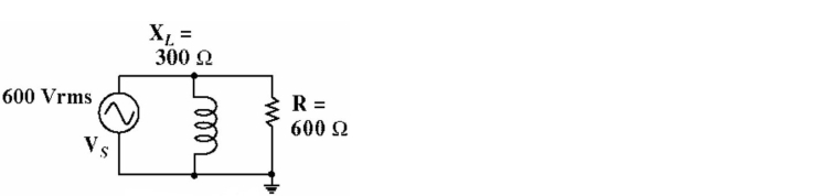 <strong> Given the circuit in Figure 16-5, what is the current through the inductor?</strong> A) 1.0 A B) 2.0 A C) 3.0 A D) 0.707 A