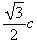 <strong>What is the speed of an electron whose kinetic energy equals its rest mass?</strong> A) 0.5c B) 0.67c C) D) E)