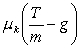 <strong> A block of mass m is pulled in the direction shown in the figure across a rough surface with a constant acceleration. The coefficient of kinetic friction is \mu <sub>k</sub>. The acceleration of the object is given by</strong> A) . B) . C) . D) . E) .