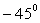 <strong>The position vector of an object is given by and 4 s later, its position vector is . The units are in m. The angle that the change in the position vector makes with respect to the positive x-axis is given by</strong> A) . B) . C) . D) . E) None of these is correct.