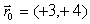 The initial position and velocity of a projectile are given by   and   respectively, and where r is in m and v in m/s. Ignore air resistance. The position in the horizontal direction in m) as a function of time is