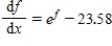 Find the equilibrium solution of the equation of change .Consider only positive values of x. 