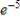 <strong>If f satisfies the equation of change , then what can be said about the function ? </strong> A) f is linear with slope . B) f is linear with slope -5. C) f is exponential with decay factor -5. D) f is exponential with decay factor .