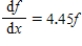 <strong>If f satisfies the equation of change , and the initial value of f is 7.94, find a formula for the function . </strong> A) B) C) D)