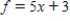 <strong>If f satisfies the equation of change , and the initial value of f is 5, find a formula for the function . </strong> A) B) C) D)