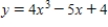 <strong>For , what value of x gives the minimum value of the cubic function ? Round your answer to two decimal places. </strong> A) 0.65 B) 1.85 C) 0 D) 4.00