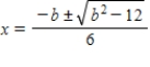 <strong>Use the quadratic formula to write the solution of the quadratic equation . </strong> A) B) C) D) 