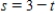 <strong>Use a formula to express w as a function of t if and . </strong> A) B) C) D)