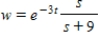 <strong>Use a formula to express w as a function of t if and . </strong> A) B) C) D)