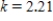 <strong>The weight of a certain type of fish is a power function of its length.It is observed that if the length is doubled, the weight increases by a factor of 2.93.What is the value of the power k for this power function? Round your answer to two decimal places if necessary. </strong> A) B) C) D)