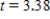 <strong>A population is modeled by the function . What value of t corresponds to the point of inflection? Round your answer to two decimal places. </strong> A) B) C) D)