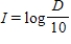 <strong>The decibel level D, a measure of loudness, is related to the relative intensity I of sound by the formula . Express relative intensity as a function of decibels. </strong> A) B) C) D)