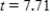 <strong>The initial value of one function is 31.It has a constant percentage growth rate of 9%.The initial value of a second function is 113.It has a constant percentage decay rate of 10%.If t is the independent variable for both functions, for what value of t are the two functions equal? Round your answer to two decimal places if necessary. </strong> A) B) C) D)