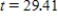 <strong>The initial value of an exponential function is 16, and the growth factor is 1.02.If t is the independent variable, for what value of t does the function have the value 46? Round your answer to two decimal places. ​</strong> A) ​   B) ​   C) ​   D)   <div style=padding-top: 35px> 