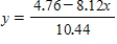 <strong>Solve the equation   for ​y.Round your answers to two decimal places, if necessary. ​</strong> A)   or   B)   or   C)   or   D) None of the above. <div style=padding-top: 35px> 