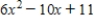 <strong>Find the minimum value of .Restrict your attention to the horizontal span of 0 to 10.Round your answer to two decimal places. </strong> A) 6.83 B) 0.83 C) 1.86 D) 10.47