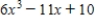 <strong>For what value of x does reach a minimum? Restrict your attention to the horizontal span of 0 to 11.Round your answer to two decimal places. </strong> A) 2.42 B) 4.27 C) 0.78 D) 7.33