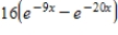 <strong>What is the maximum value of ? Restrict your attention to the horizontal span of 0 to 20.Round your answer to two decimal places. </strong> A) 1.30 B) 4.58 C) 0.07 D) 7.66