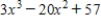 <strong>What is the minimum value of ? Restrict your attention to the horizontal span of 0 to 20.Round your answer to two decimal places. </strong> A) -74.69 B) 5.47 C) -70.70 D) 4.44