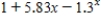 <strong>What value of x gives a minimum for ? Restrict your attention to the horizontal span of 9 to 15.Be careful.You are asked about a minimum, not a maximum.Round your answer to two decimal places. </strong> A) 47.69 B) 15.00 C) 37.26 D) 11.82