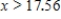<strong>Solve the inequality . </strong> A) B) C) D) 